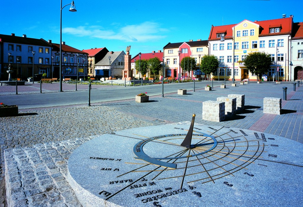 Rynek - Zegar słoneczny